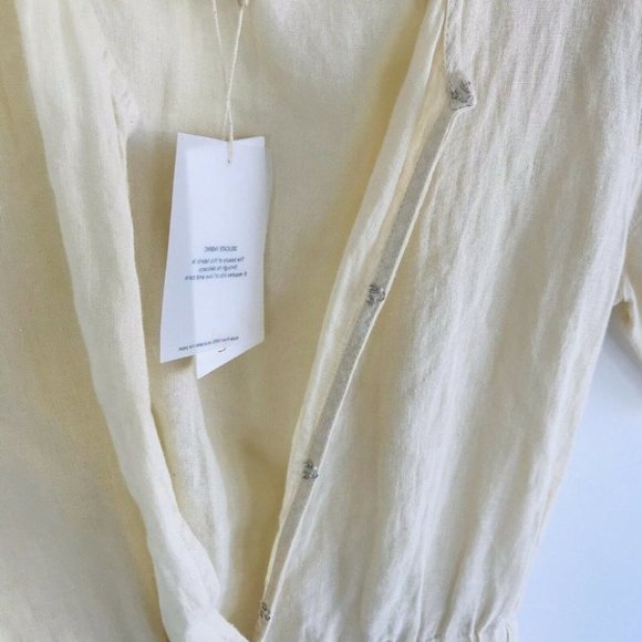 Tigerlily BNWT 100% Linen Ess Zuzela Women's Jumpsuit Size 12 RRP $250 - Picture 7 of 12